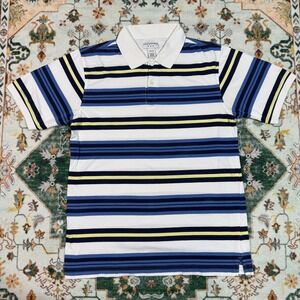 Covington Mens Striped Polo Shirt Cotton Short Sleeve M(38-40)‎